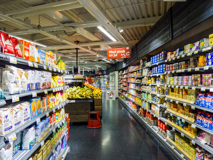 anomi stuck in a supermarket